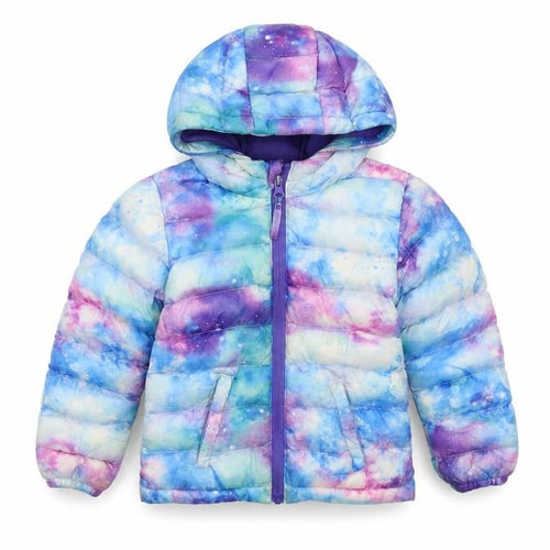 Mountain Warehouse Girls Multicoloured Galaxy Puffer Jacket 2-3Y