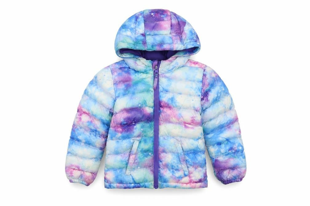 Mountain Warehouse Girls Multicoloured Galaxy Puffer Jacket 2-3Y