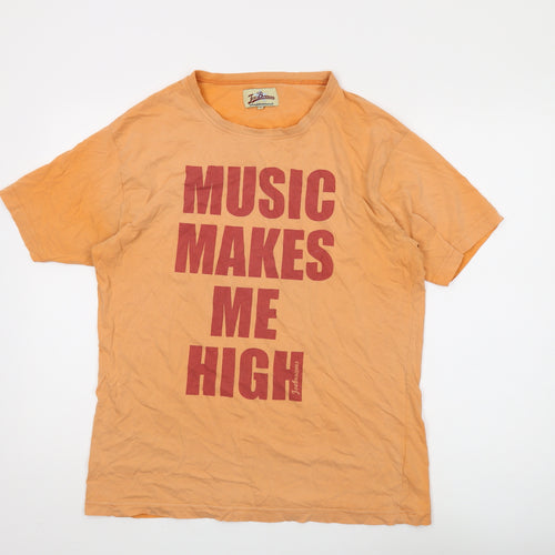 Joe Browns Men's Orange XL Graphic T-Shirt
