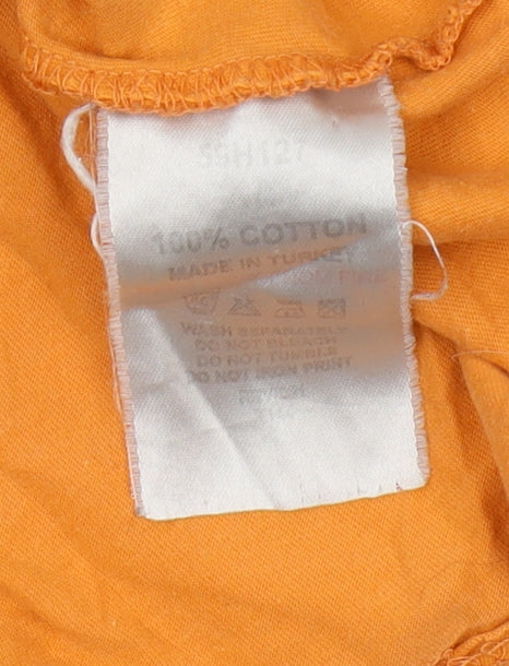 Joe Browns Men's Orange XL Graphic T-Shirt