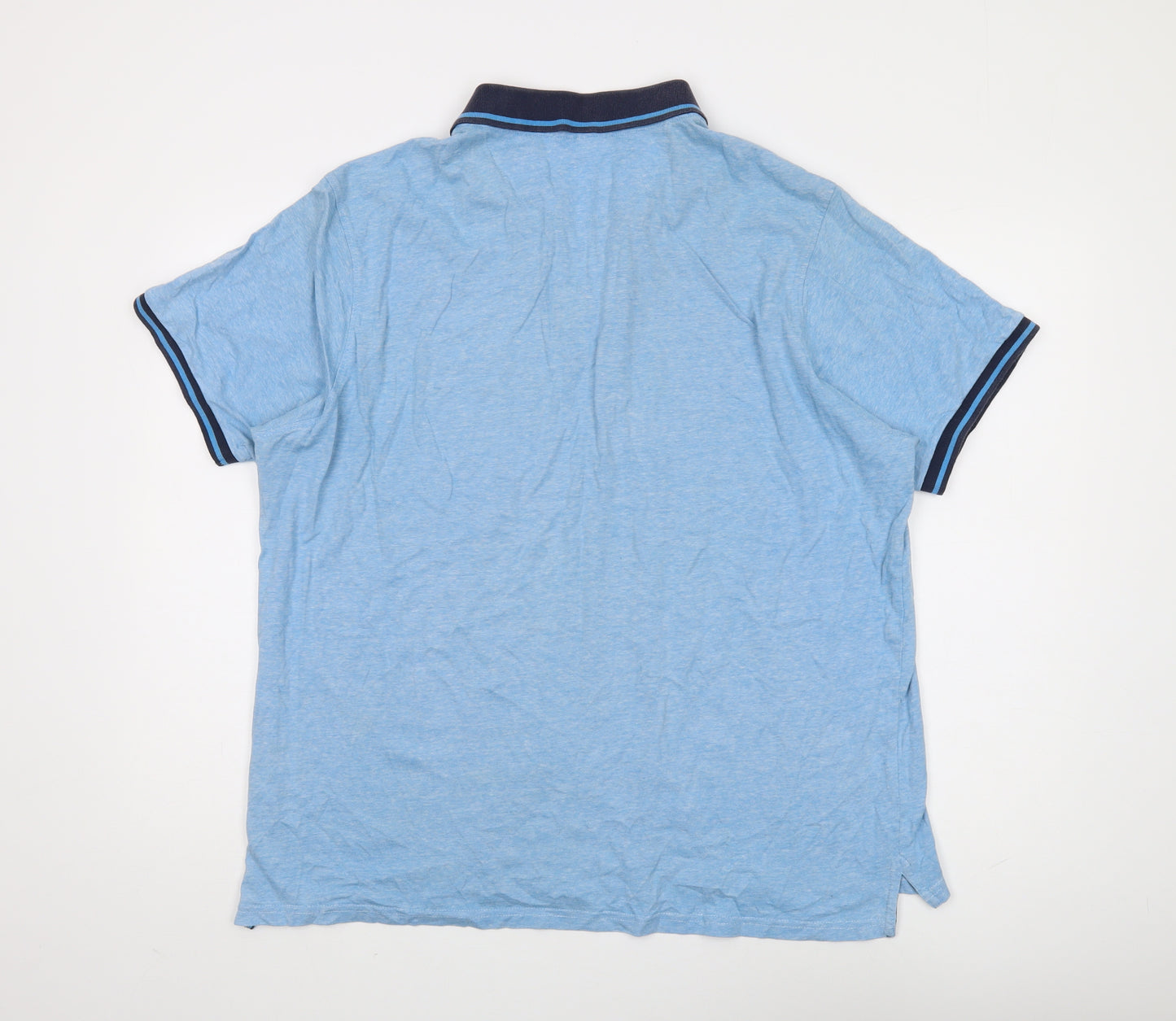 Pierre Cardin Men's Blue 2XL Regular Fit Polo Shirt