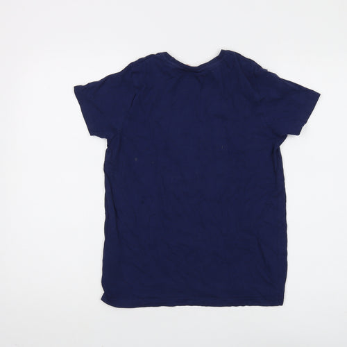 Marvel Boys Blue Superhero T-Shirt, Graphic Print, 10-11 Years