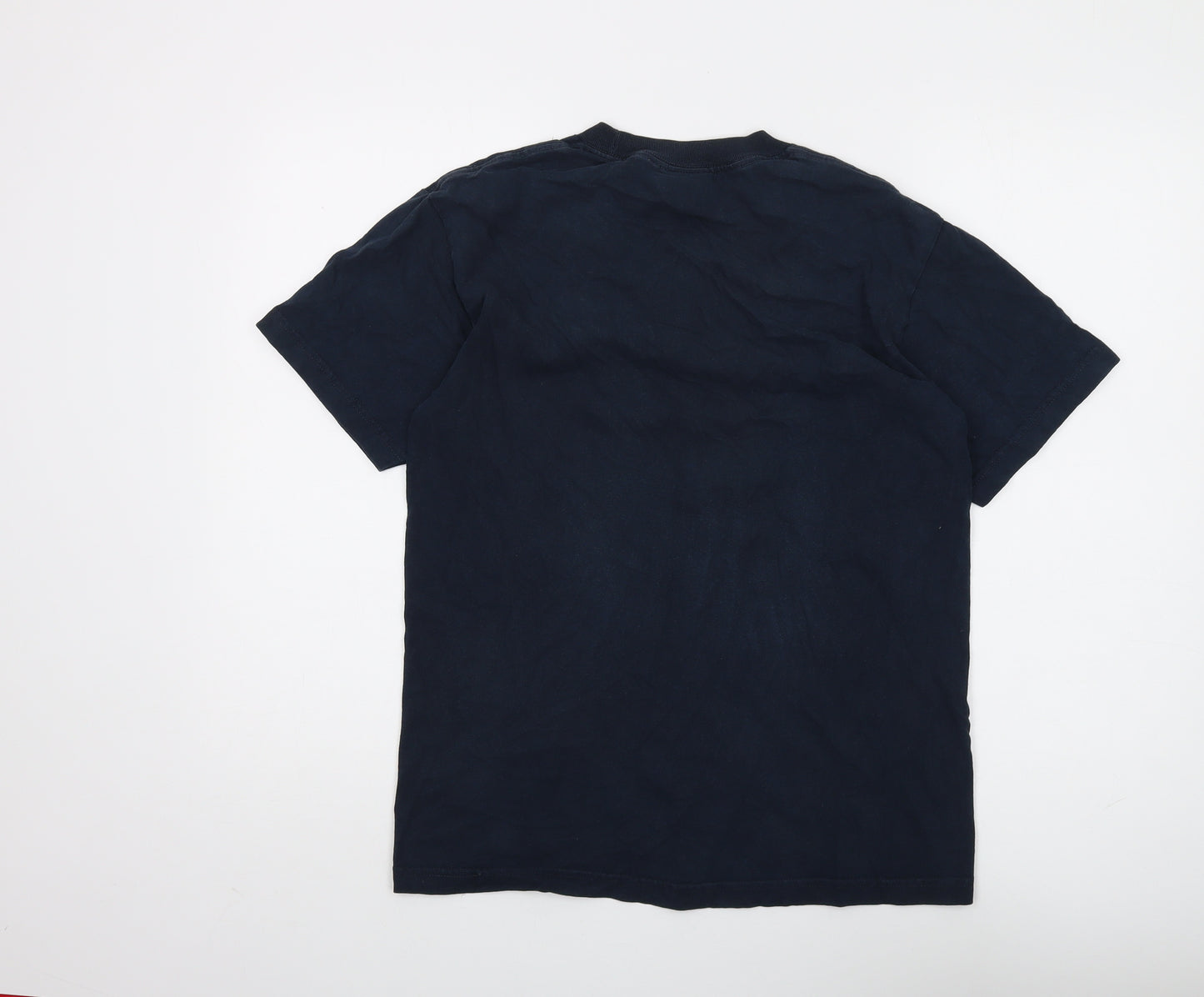Parlez Men's Blue Graphic Print M T-Shirt