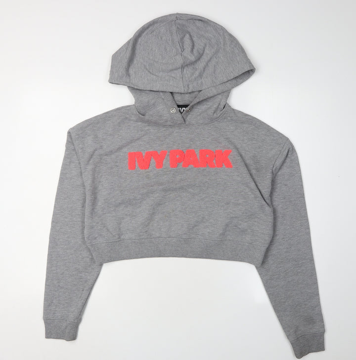Ivy Park Grey Women's Pullover Hoodie Size S