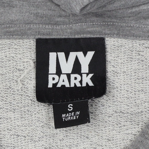 Ivy Park Grey Women's Pullover Hoodie Size S