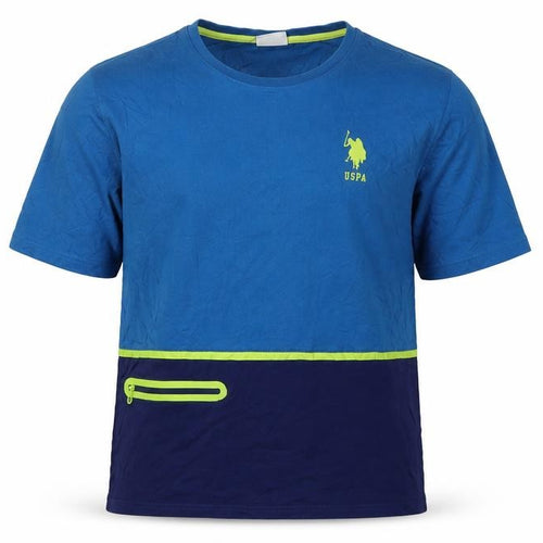 U.S. Polo Assn. Men's Blue Medium Sports T-Shirt