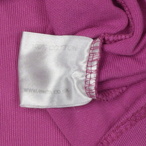 EWM Women's Pink Polo Shirt M - Lightweight, Casual