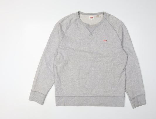 Levi's Men's Grey Pullover Sweatshirt Small