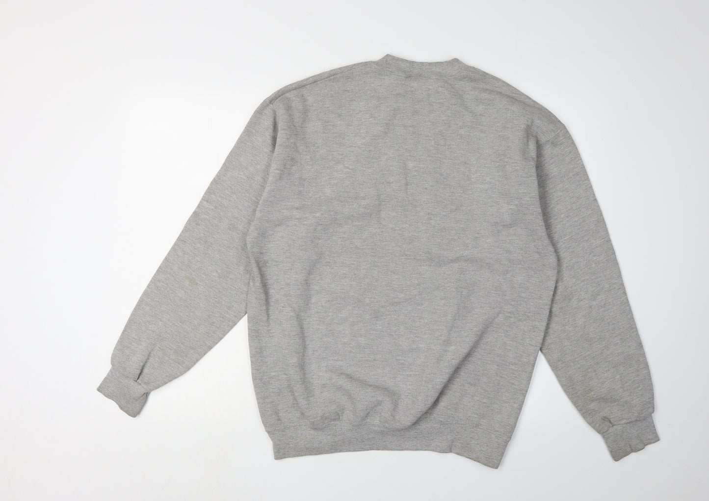 Disney Unisex Grey M Pullover Sweatshirt, Graphic Print