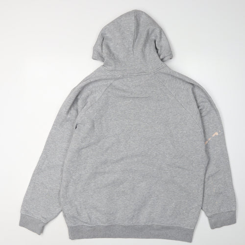 Adidas Grey Unisex Hoodie, Size 8-10, Casual & Cosy