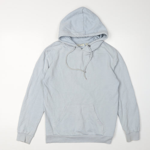Brave Soul Unisex Blue Hoodie XS Cotton Blend