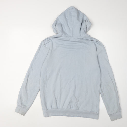 Brave Soul Unisex Blue Hoodie XS Cotton Blend