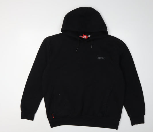 Slazenger Men's Black Pullover Hoodie Size L