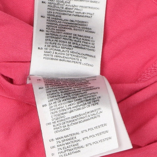Adidas Women's Pink T-Shirt S Regular Fit