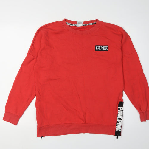 Victoria's Secret Red Pullover Sweatshirt, Women's M