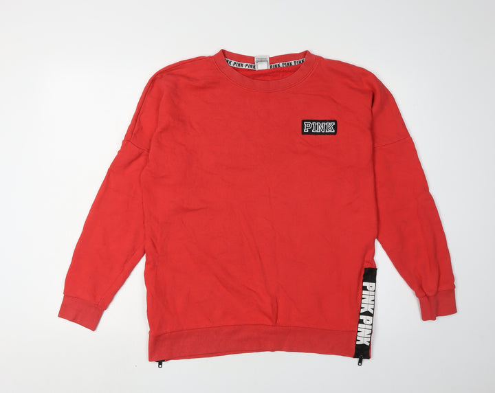 Victoria's Secret Red Pullover Sweatshirt, Women's M