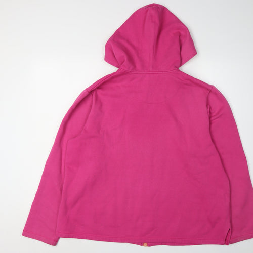 Quotes Factory Women's Pink XL Full Zip Hoodie