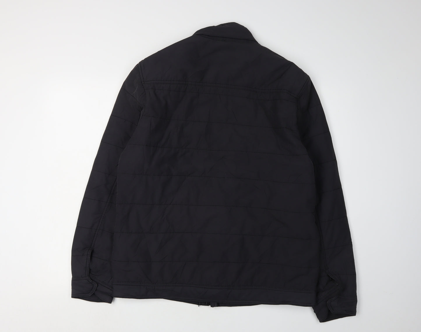 Debenhams Men's Black Military Jacket, M, Lined