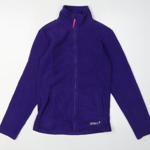 Gelert Girls Purple Fleece Jacket 13 Years Full Zip