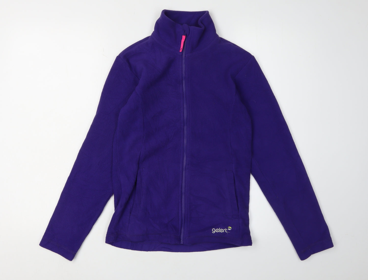 Gelert Girls Purple Fleece Jacket 13 Years Full Zip