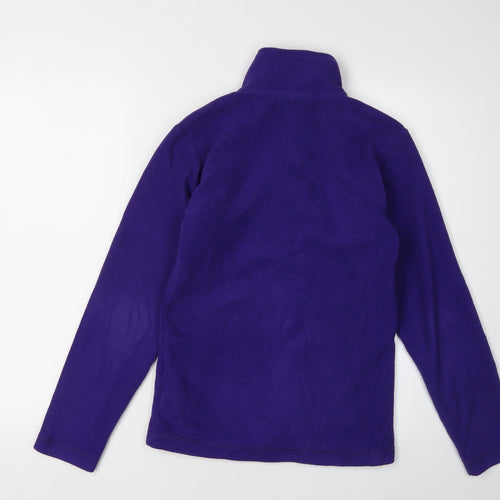 Gelert Girls Purple Fleece Jacket 13 Years Full Zip