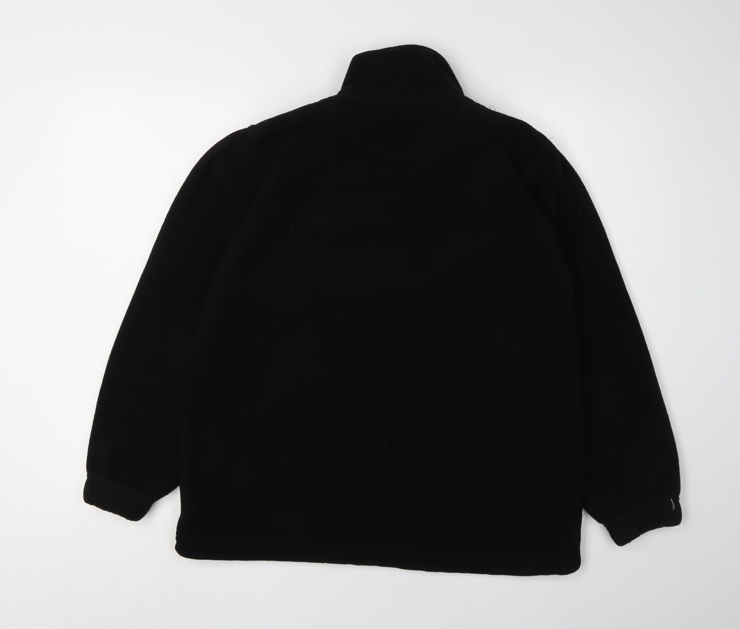 Uneek Black XS Pullover Fleece Sweatshirt Unisex