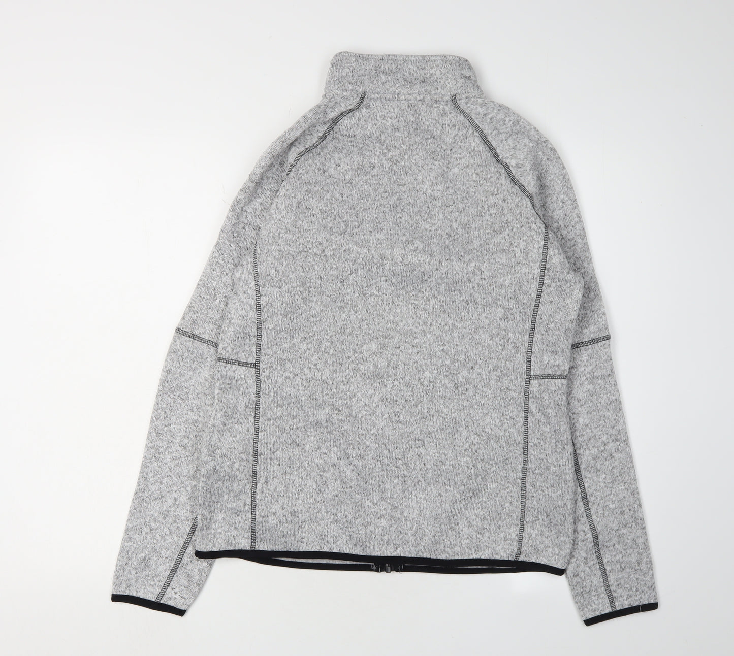 Damart Women’s Grey Fleece Jacket Full Zip 10-12