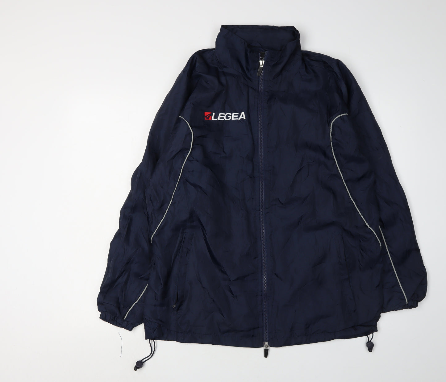 Legea Men's Blue Windbreaker Jacket S