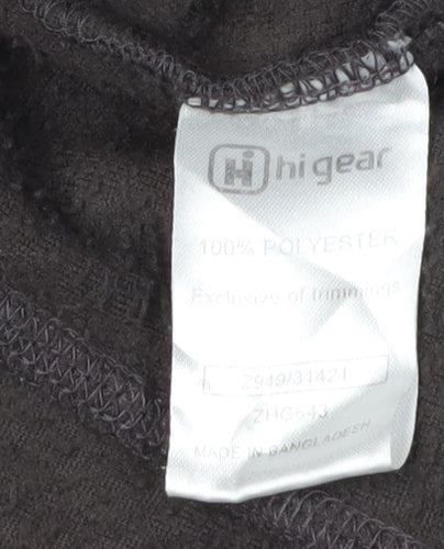 Hi Gear Men's 2XL Black Fleece Waistcoat - Casual Outdoor Style