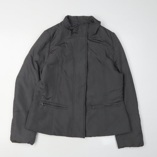Precis Women's Grey Puffer Jacket Size 10