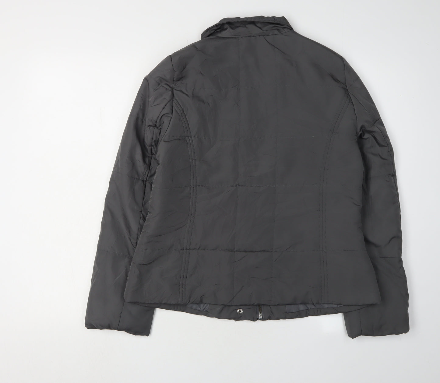 Precis Women's Grey Puffer Jacket Size 10