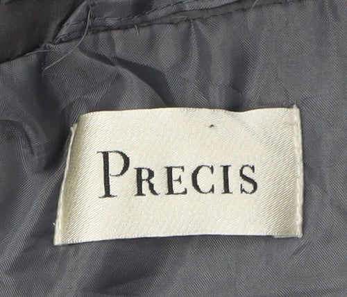 Precis Women's Grey Puffer Jacket Size 10