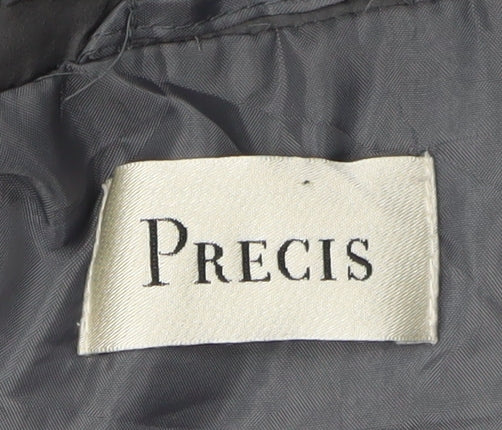 Precis Women's Grey Puffer Jacket Size 10