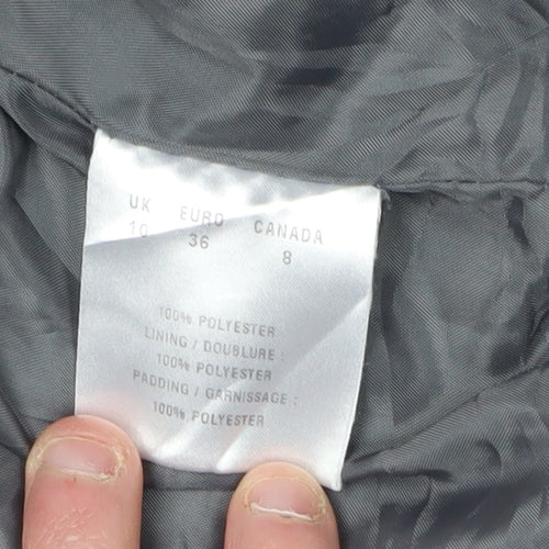 Precis Women's Grey Puffer Jacket Size 10