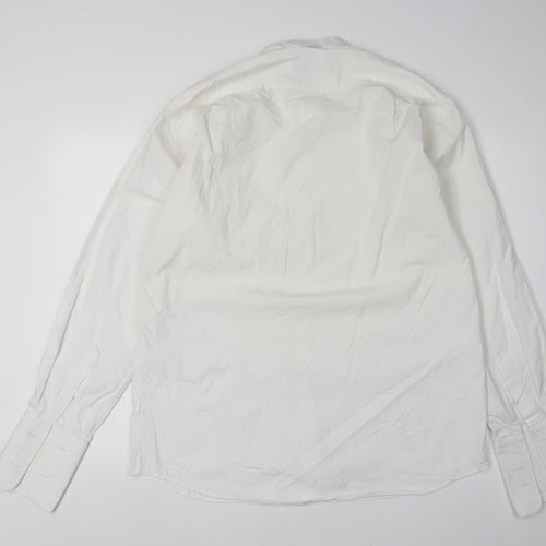 Frederick Theak Men's White Dress Shirt, Size 15.5
