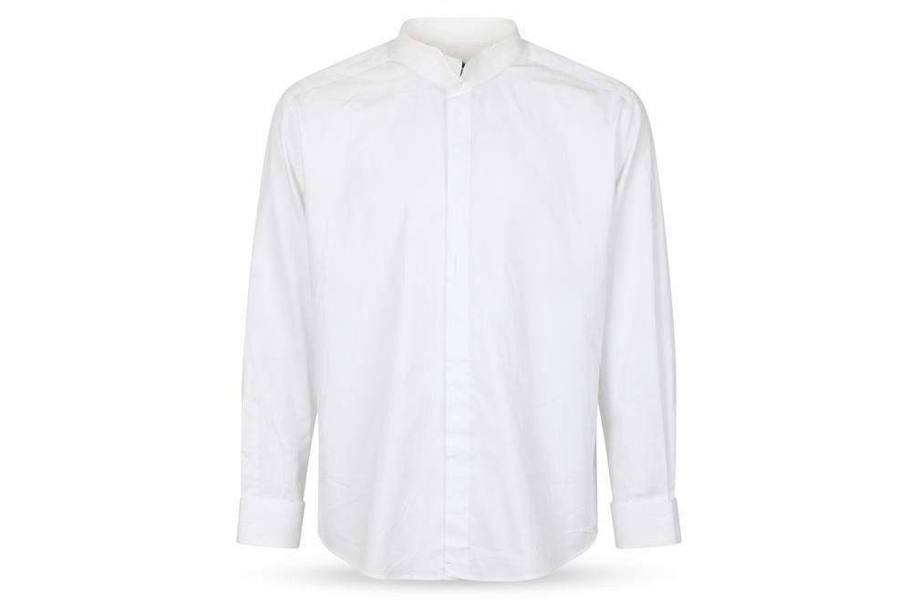 Slaters Men’s White Dress Shirt 16.5 Long Sleeve