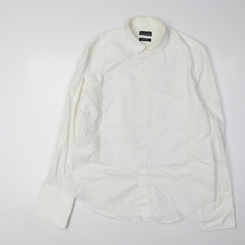 Debenhams Men's White Formal Dress Shirt Size 42