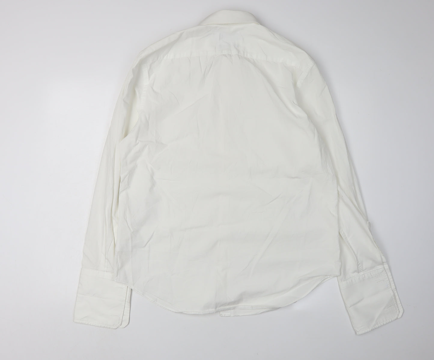 Debenhams Men's White Formal Dress Shirt Size 42