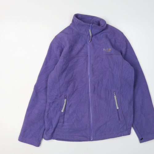 Regatta Women's Purple Fleece Jacket Size S