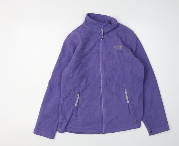 Regatta Women's Purple Fleece Jacket Size S