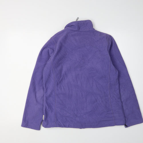 Regatta Women's Purple Fleece Jacket Size S