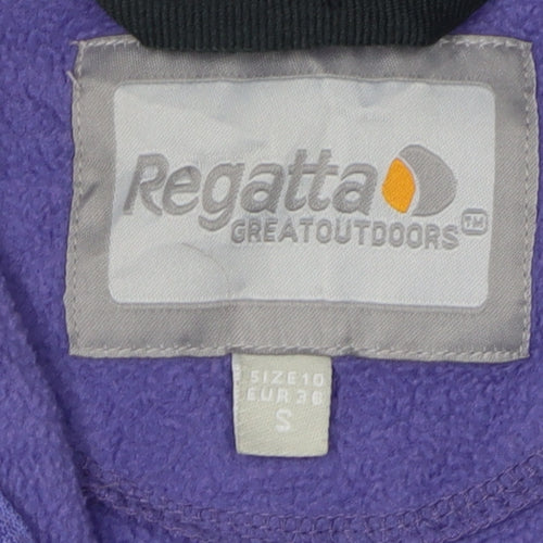 Regatta Women's Purple Fleece Jacket Size S