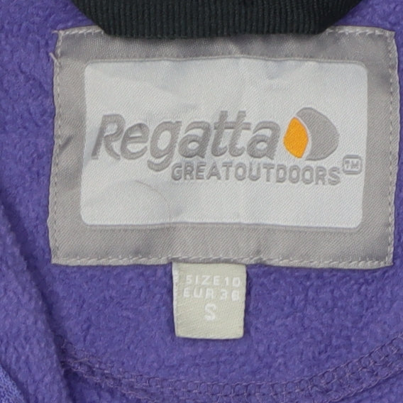Regatta Women's Purple Fleece Jacket Size S