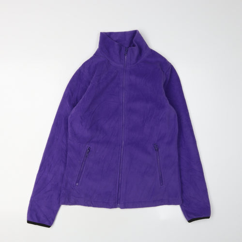 Result Core Women's Purple Fleece Jacket XS