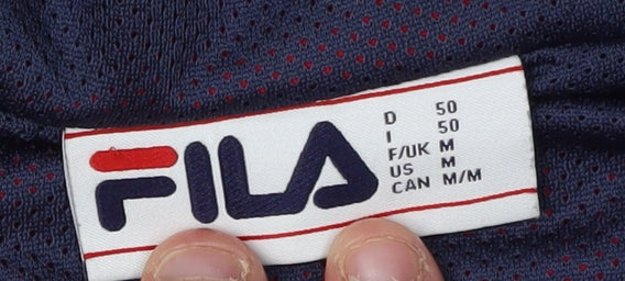 Fila Men's Multicolour Hooded Windbreaker Jacket M