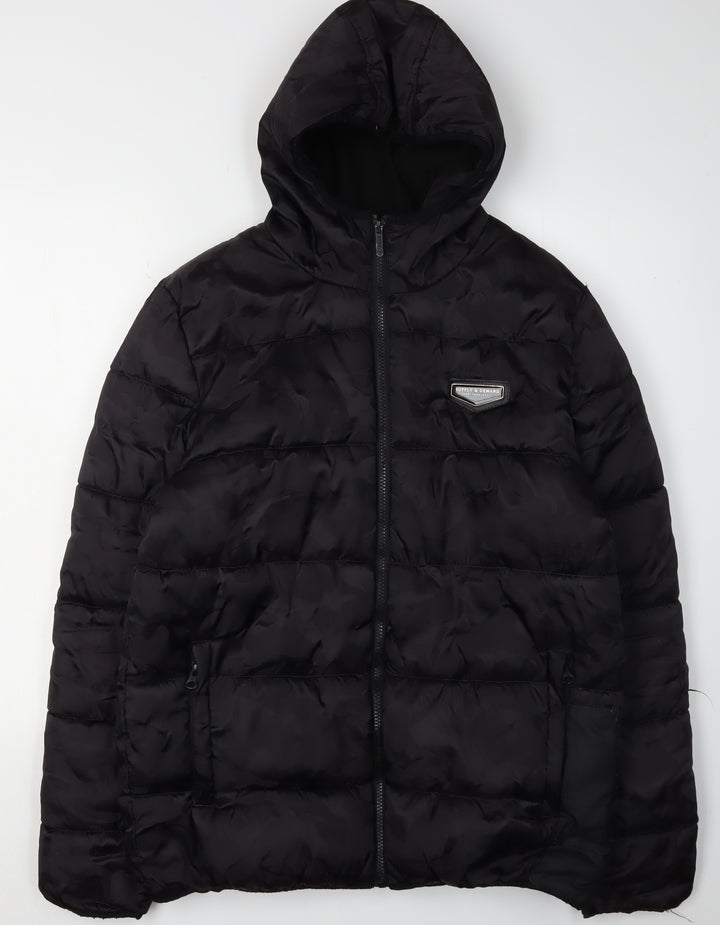 Supply & Demand Black Men's Puffer Jacket S