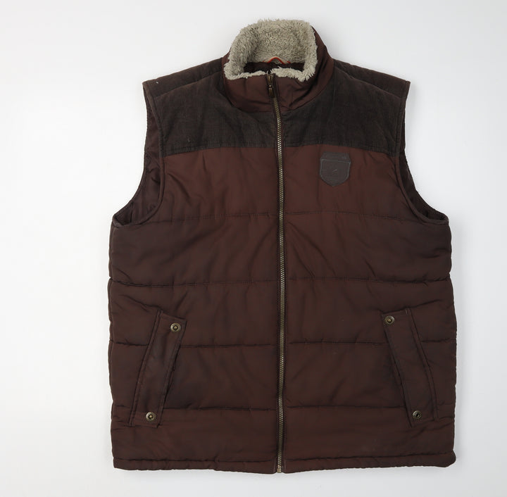 Regatta Men's Brown XL Puffer Waistcoat for Autumn