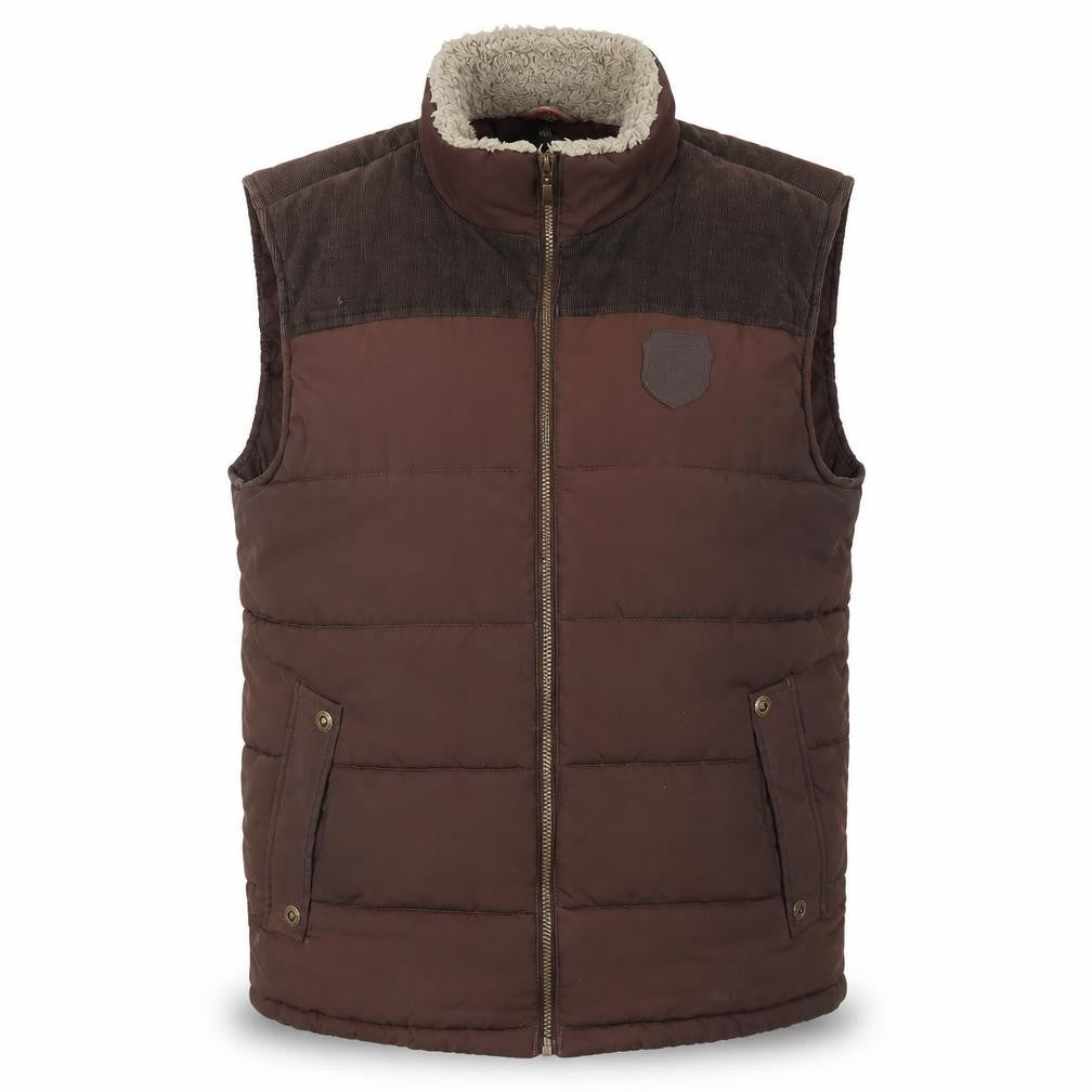 Regatta Men's Brown XL Puffer Waistcoat for Autumn