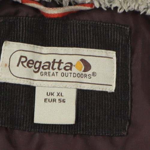 Regatta Men's Brown XL Puffer Waistcoat for Autumn