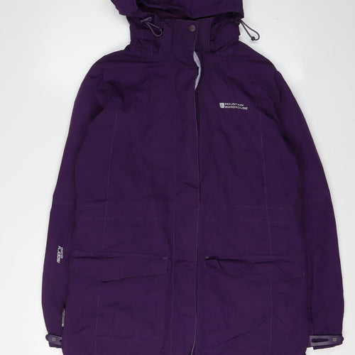Mountain Warehouse Women's Purple Parka Jacket Size 12